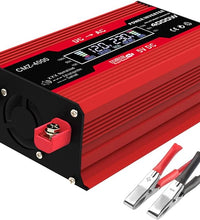 Power Inverter 12V to 220V with Smart LCD – 300W Corrective Wave Inverter for Car 